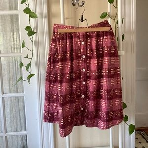 ace&jig Carver Skirt in Damask - XS
